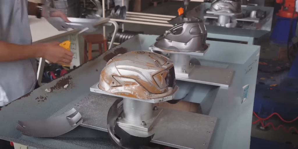Image depicting current helmet production